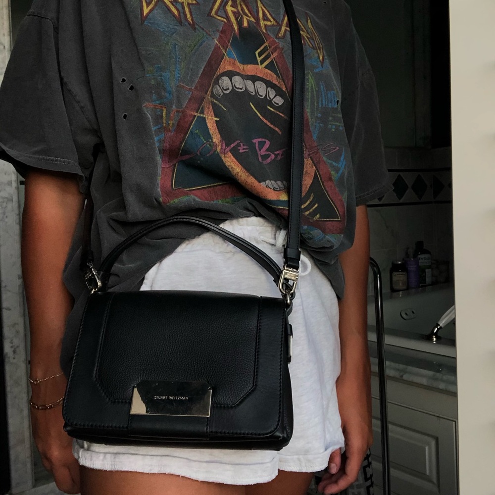 STUART WEITZMAN black crossbody